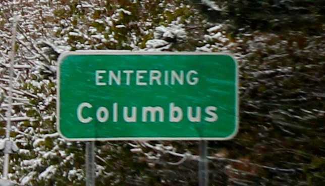 Columbus traffic sign - DUI attorney