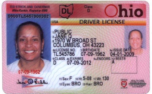 ohio license driver real drivers example la point when revamp putting face forward columbus vie far america so passport used