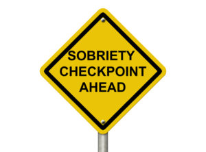 dui ovi checkpoint arrest SMELLED ALCOHOL admitted drinking